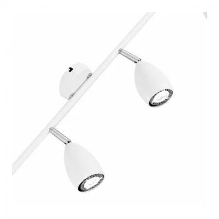 Oprawy-sufitowe - poczwórna lampa sufitowa biała iris 4-wh spot 4-50w gu10 ozzo 