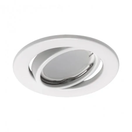 Oprawy-sufitowe - sufitowa oprawa punktowa ruchome oczko kajka c białe 03753 ideus 