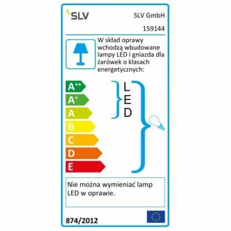 Lampy-sufitowe - lampa sufitowa led aixlight r2 office led długi wisząca srebrnoszara led +2xqpar111 max. 75w, 153cm slv 