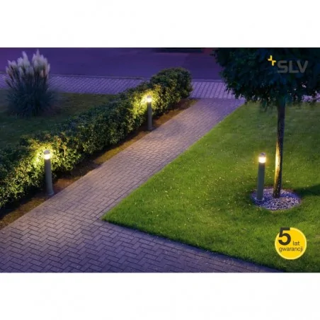 Slupki-ogrodowe - słupek ogrodowy c-pol antracyt e27 max  24w ip54 slv 