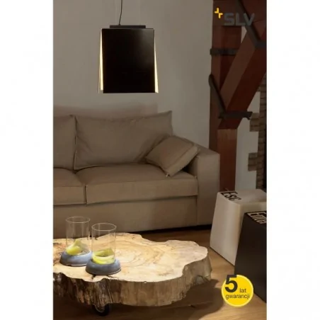 Lampy-sufitowe - dekoracyjna lampa sufitowa wisząca avento 30 slv 