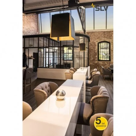 Lampy-sufitowe - dekoracyjna lampa sufitowa wisząca avento 30 slv 