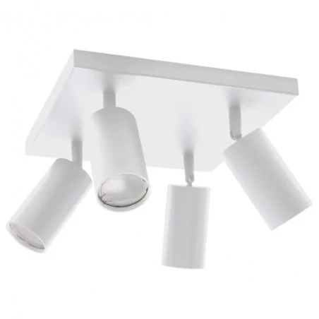 Oprawy-sufitowe - poczwórna oprawa sufitowa manam gu10 4d biała 03762 ideus 