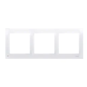  Ramka pięciokrotna do puszek karton-gips antybakteryjna biała DRK3/AB11 Simon 54 Kontakt-Simon 