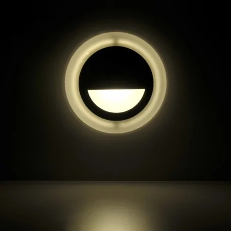 Oswietlenie-schodowe-ciepla-barwa - oprawa schodowa led 220-240v podtynkowa q4 polux 