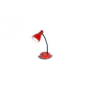 Lampki-biurkowe - czerwona klasyczna lampka na biurko 40w e27 fn020 ben nilsen 