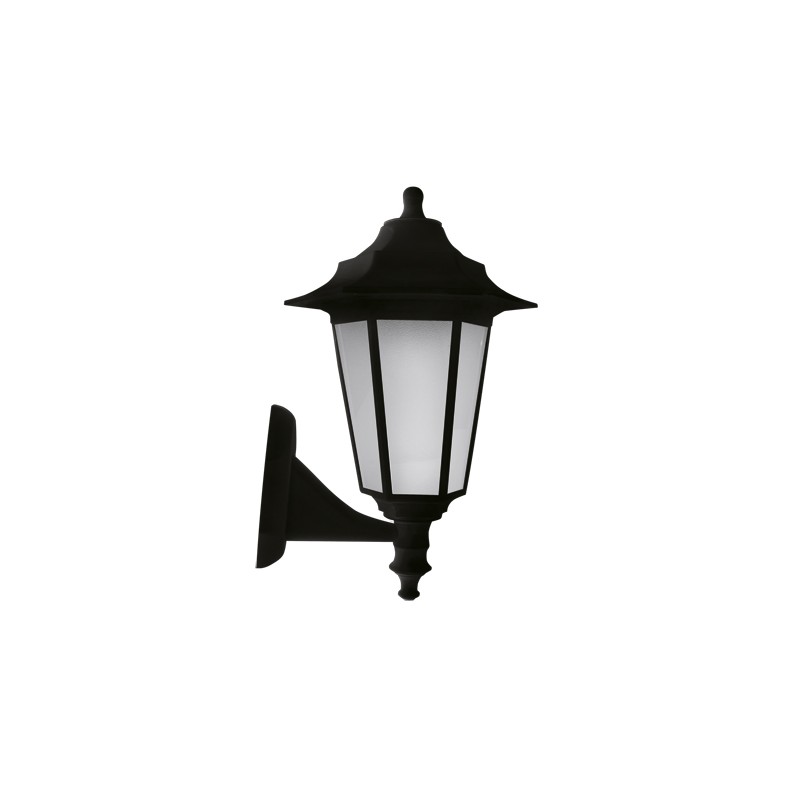Kinkiety-ogrodowe - czarna lampa do ogrodu w stylu angielskim begonya2 03081 ideus firmy IDEUS - STRUHM 