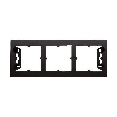 Puszki-natynkowe - puszka natynkowa potrójna antracyt dpn3/48 simon 54 premium kontakt-simon 