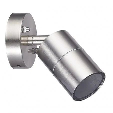 Oprawy-led-zewnetrzne - oprawa zewnętrzna kinkiet ruchomy satynowy olimp gu10 polux 