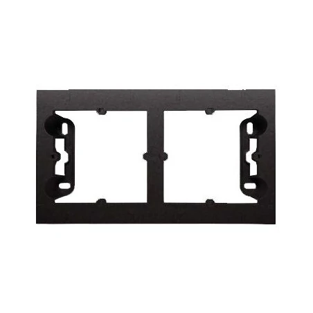 Puszki-natynkowe - puszka natynkowa podwójna antracyt dpn2/48 simon 54 premium kontakt-simon 