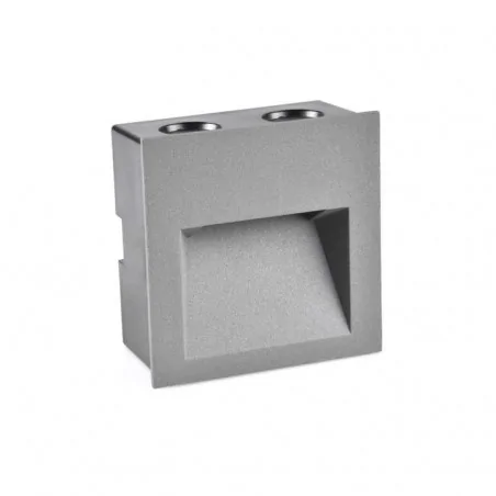 Oswietlenie-schodowe - oprawa schodowa led grafitowa podtynkowa 3w 4000k q7 313737 polux 