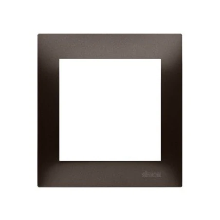 Ramki-pojedyncze - ramka pojedyncza do puszek karton-gips brązowa  drk1/46 simon 54 premium kontakt-simon 