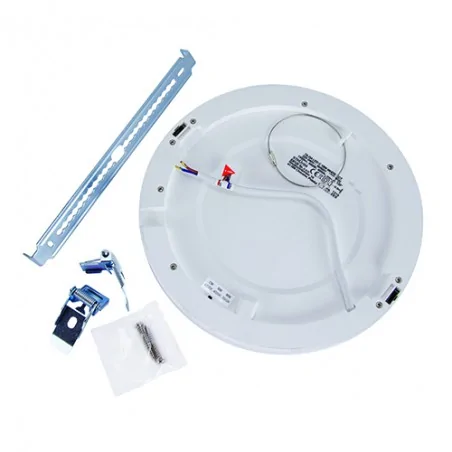 Oprawy-sufitowe - oprawa sufitowa led okrągła biała 3 barwy światła 12w olga led c 03767 ideus 