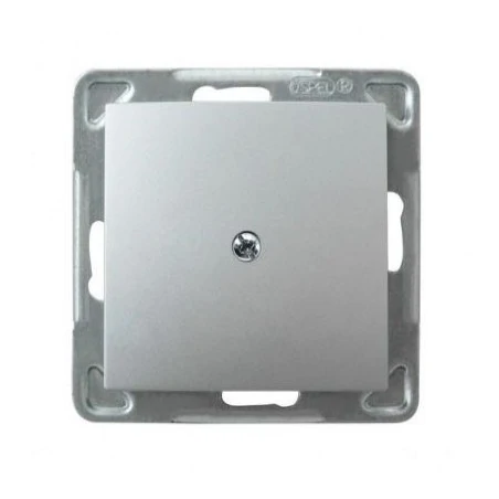 Zaslepki - zaślepka srebrna z-1y/m/18 impresja ospel 