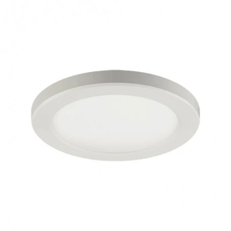 Oprawy-sufitowe - płaska oprawa oświetleniowa led okrągła 24w 3 barwy światła olga 03769 ideus 