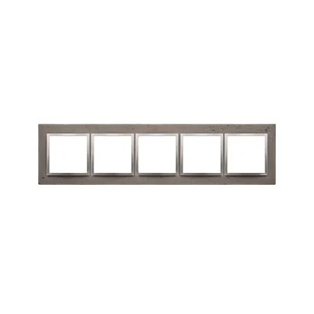 Ramki-pieciokrotne - ramka pięciokrotna betonowa drn5/96 simon 54 nature kontakt-simon 