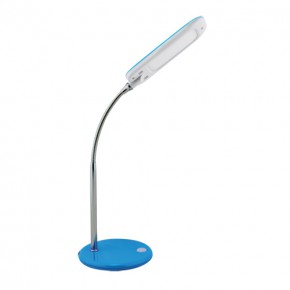 Lampki-biurkowe - niebieska elastyczna lampka led na biurko 6w 4000k dori ideus 