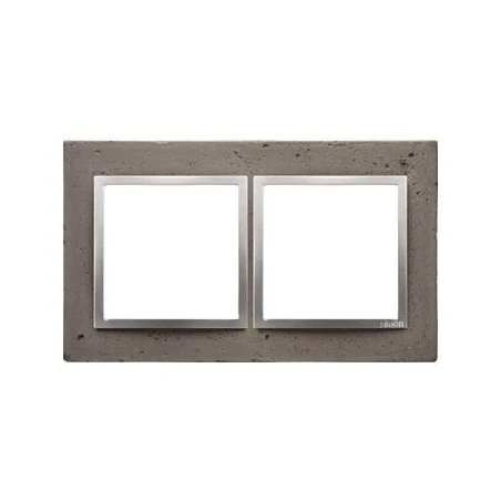 Ramki-podwojne - ramka podwójna betonowa drn2/96 simon 54 nature kontakt-simon 