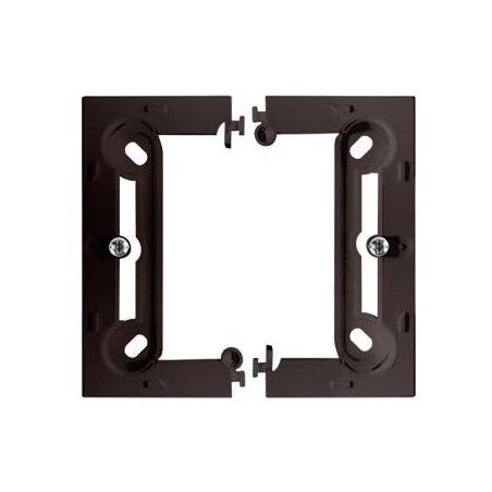 Puszki-natynkowe - puszka natynkowa pojedyncza składana czekoladowa pscs/47 simon basic neos kontakt-simon 