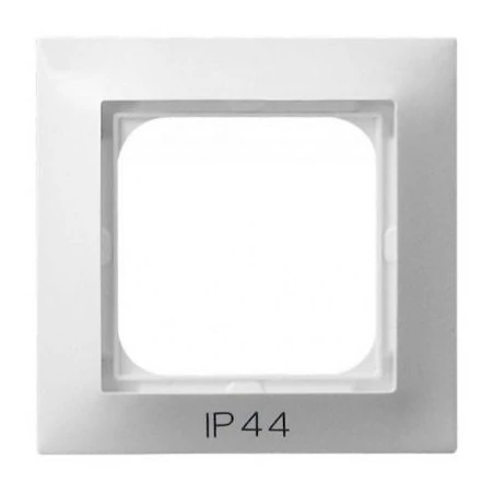 Ramki-pojedyncze - biała ramka hermetyczna pojedyncza rh-1y/00 impresja ospel 