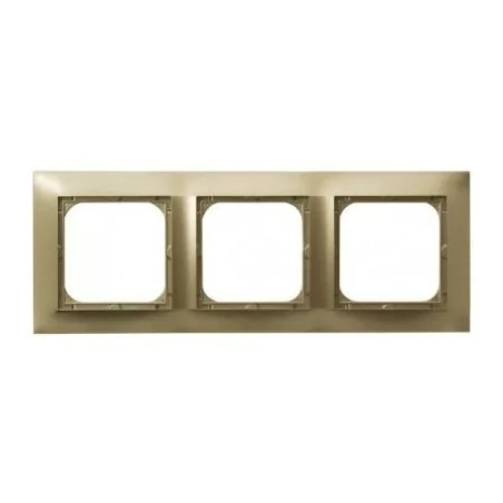 Ramki-potrojne - złota potrójna ramka r-3y/28 impresja ospel 