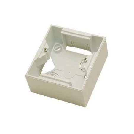 Puszki-natynkowe - puszka ecru natynkowa pnp-1y/27 impresja ospel 