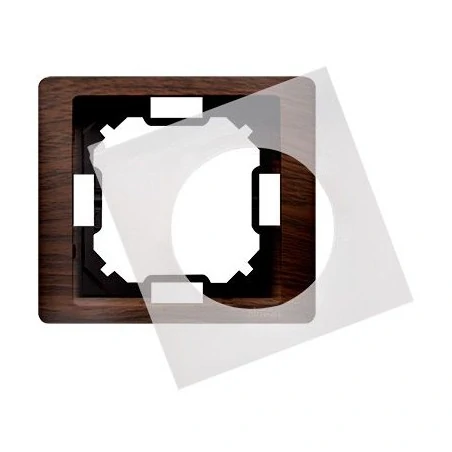 Ramki-pojedyncze - ramka pojedyncza ip44 dębowa bmrc1b/051 simon basic neos kontakt-simon 