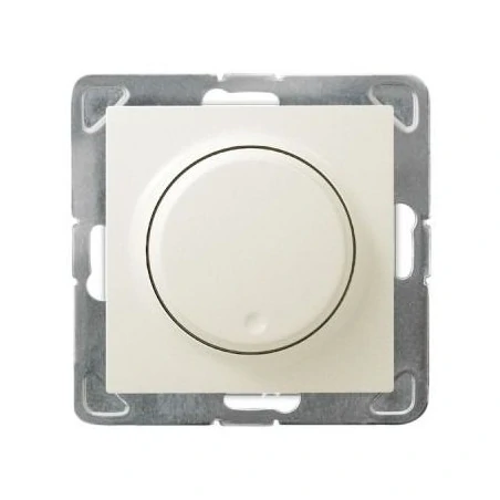 Regulatory-oswietlenia - ściemniacz ecru przyciskowo-obrotowy łp-8y/m/27 impresja ospel 