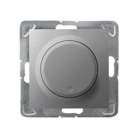 Regulatory-oswietlenia - srebrny ściemniacz do oświetlenia żarowego i halogenowego łp-8y/m/18 impresja ospel 