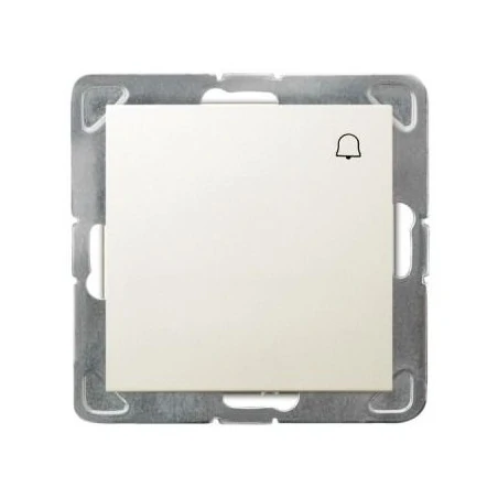 Wlaczniki-i-przyciski-dzwonkowe - przycisk dzwonkowy ecru łp-6y/m/27 impresja ospel 