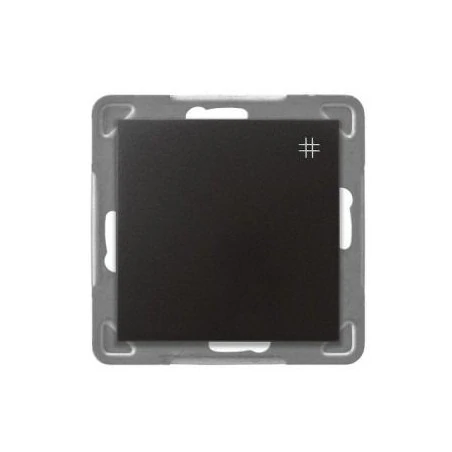 Wylaczniki-krzyzowe - antracytowy włącznik krzyżowy łp-4y/m/50 impresja ospel 