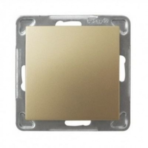  Złoty jednobiegunowy włącznik ŁP-1Y/m/28 IMPRESJA OSPEL 