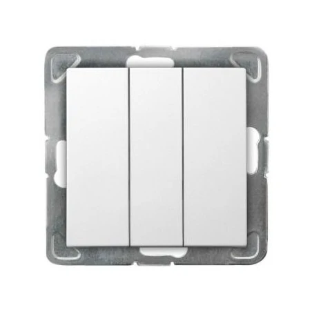 Wylaczniki-potrojne - biały włącznik potrójny łp-13y/m/00 impresja ospel 