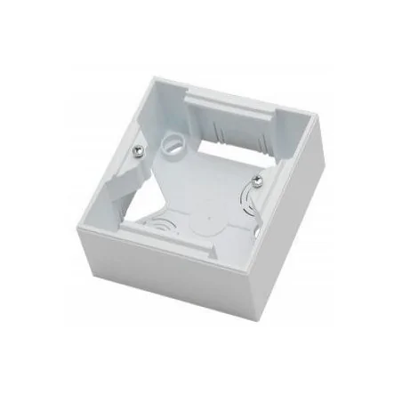 Puszki-natynkowe - puszka instalacyjna natynkowa uniwersalna biała pnp-1g/00 as ospel 