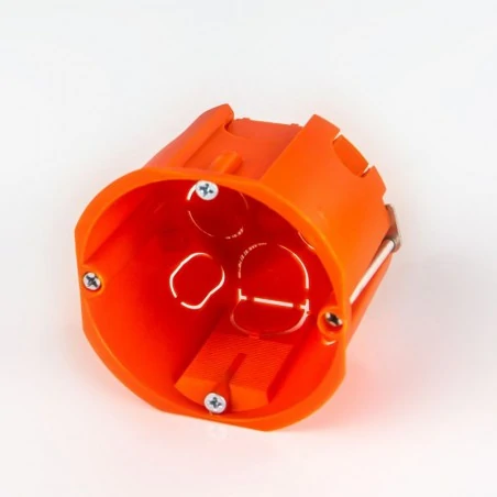 Puszki-podtynkowe - puszka montażowa podtynkowa do ścian pustych 60 mm p-60kf elektro-plast 