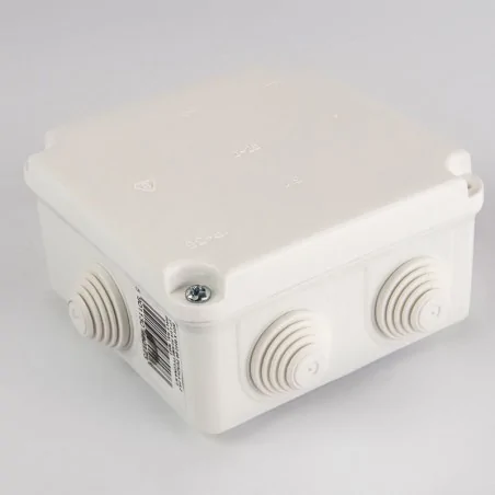 Puszki-natynkowe - puszka hermetyczna pusta 118x118x60mm ip55 biała pk-2 118x118x60 0222-00 