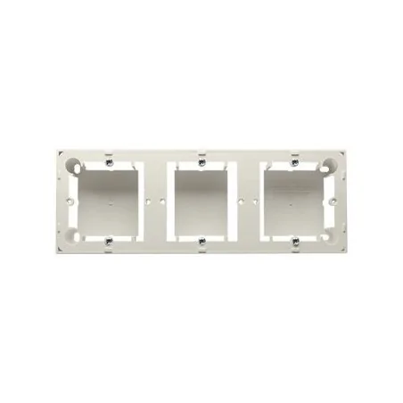 Puszki-natynkowe -  puszka natynkowa potrójna beżowa mpn3/12 kontakt-simon  