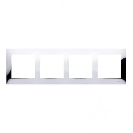 Ramki-poczworne - ramka poczwórna metalowa chrom dr4/63 simon 54 premium kontakt-simon 