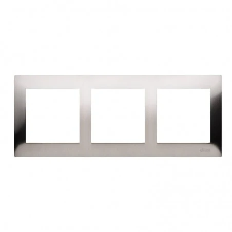 Ramki-potrojne - ramka potrójna metalowa inox dr3/61 simon 54 premium kontakt-simon 