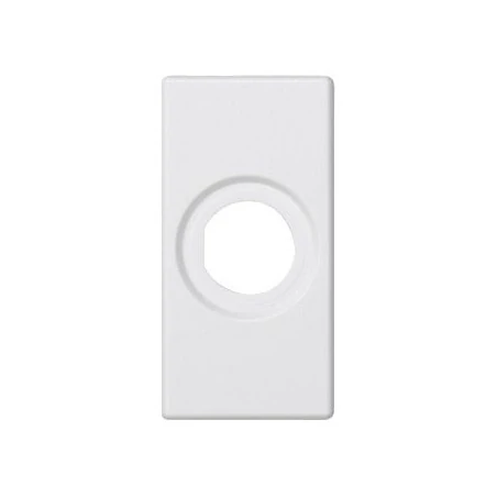 Osprzet-produkty-uzupelniajace - płytka k45 pusta z otworem ø14mm 45×22,5mm czysta biel k103/9 k45 kontakt-simon 