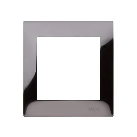 Ramki-pojedyncze - ramka pojedyncza metalowa ciemna stal dr1/67 simon 54 premium kontakt-simon 