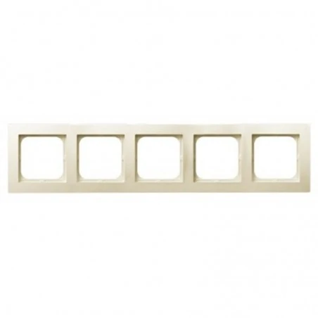 Ramki-pieciokrotne - ramka pięciokrotna ecru r-5g/27 as ospel 