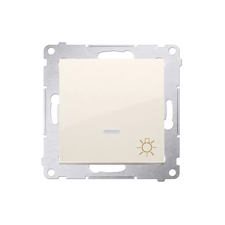 Wylaczniki-typu-swiatlo-zwierne - włącznik światła zwierny z podświetleniem led kremowy ds1l.01/41 simon54 kontakt-simon 