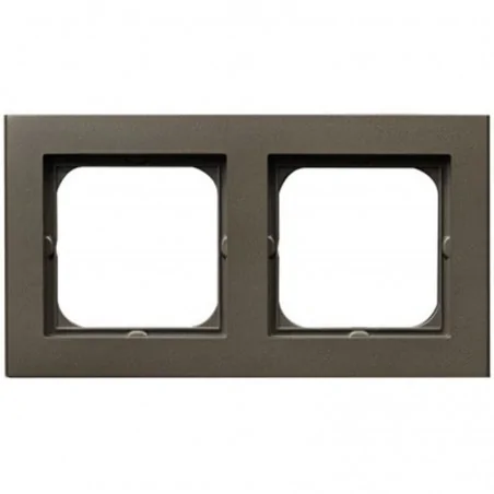 Ramki-podwojne - ramka podwójna r-2r/40 czekoladowa sonata ospel 