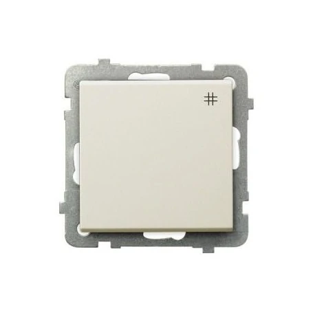 Wylaczniki-krzyzowe - włącznik krzyżowy  łp-4r/m/27 ecru sonata ospel 