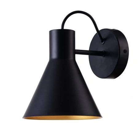 Kinkiety-do-salonu - czarny matowy kinkiet na żarówkę loft e27 40w more 21-71149 candellux 