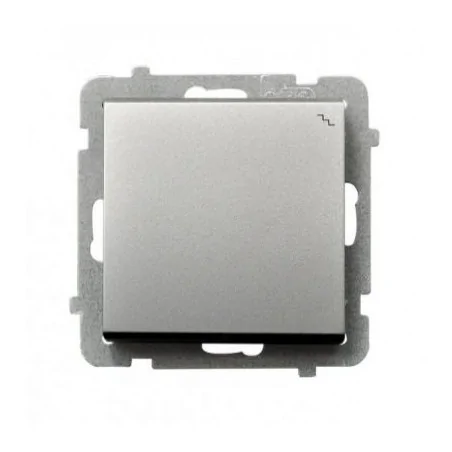 Wylaczniki-schodowe - włącznik schodowy łp-3r/m/38 srebrny sonata ospel 