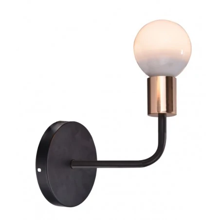 Kinkiety-do-salonu - lampa ścienna czarna w stylu industrial 1x60w e27 spill 21-56528 candellux 