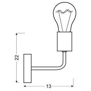 Kinkiety-do-salonu - lampa ścienna czarna w stylu industrial 1x60w e27 spill 21-56528 candellux 