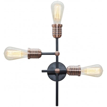 Lampy-sufitowe - oryginalna lampa sufitowa w stylu loft 3x60w e27 kirimu 33-66893 candellux 